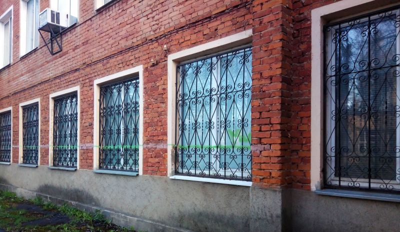 Windows with Decorative Grilles